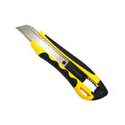 Cuchillo retractable auto, cuchillo del cortador de papel, cuchillo del cortador de la broche de la auto-cerradura de 18m m ABS+TPR del cuchillo