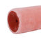 House Painting Short Paint Roller , Acrylic Pink Nylon Paint Roller 46mm Diameter